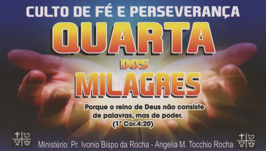 Quarta dos Milagres (front)